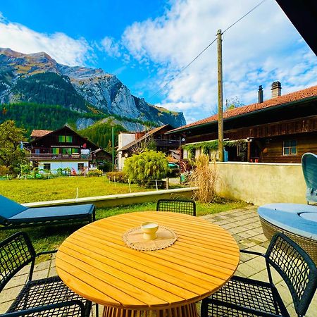Apartament Cute & Cozy Oasis, Private Afternoon Sun Terrace Kandersteg Zewnętrze zdjęcie