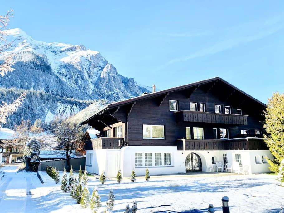 Apartament Cute & Cozy Oasis, Private Afternoon Sun Terrace Kandersteg Zewnętrze zdjęcie