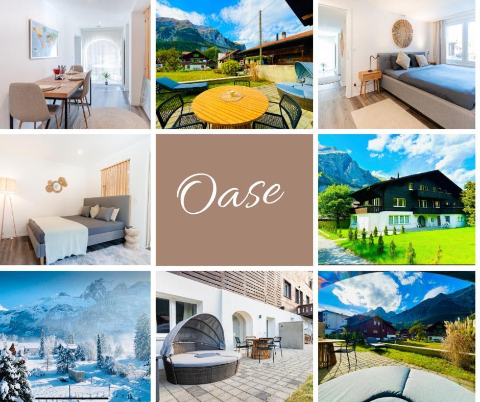 Apartament Cute & Cozy Oasis, Private Afternoon Sun Terrace Kandersteg Zewnętrze zdjęcie